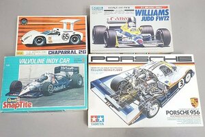 ★ タミヤ 他 1/24 ポルシェ956(1983年ル・マン優勝車)/チャパラル2G 1/32/ウイリアムズ ジャドFW12 1/24 等4点セット プラモデル