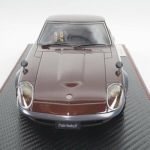 ignition model イグニッションモデル 1/18 NISSAN 日産 Fairlady フェアレディ Z-G (HS30) マルーン IG0477の画像2