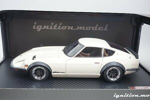 ignition model イグニッションモデル 1/18 NISSAN 日産 Fairlady フェアレディ Z-G (HS30) Watanabe Wheel ホワイト IG0182