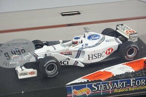 Hot Wheels ホットウィール 1/43 Stewart スチュワート SF-2 R.バリチェロ #18 22810