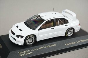 ixo イクソ 1/43 Mitsubishi 三菱 ランサー WRC プレーンボディ 2005 ホワイト KB1003