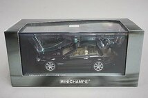 ミニチャンプス PMA 1/43 MERCEDES-BENZ メルセデスベンツ SL-Class 2001 ブラック 400032032_画像3