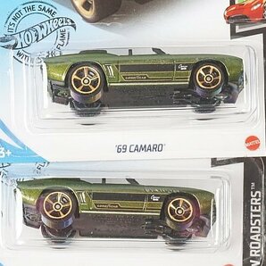 Hot Wheels ホットウィール 2016 ランボルギーニ チェンテナリオ ロードスター / '69 カマロ / パガーニ ウアイラ など6点セットの画像5