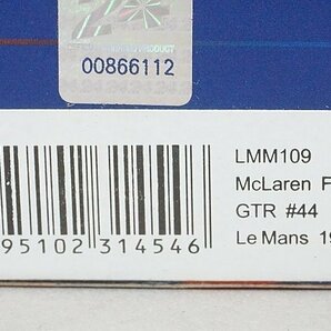 IXO イクソ 1/43 McLaren マクラーレン F1 GTR ル・マン24時間 1997 #44 LMM109の画像7