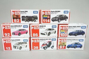 TOMICA トミカ TOYOTA トヨタ アルファード / トヨタ 86 / クラウン アスリート / センチュリー / カムリ スポーツ など8点セット