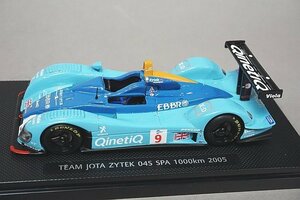 EBBRO エブロ 1/43 チーム ジオタ ザイテック 04S スパ1000km 2005 #9 ブルー/ライトブルー 43629