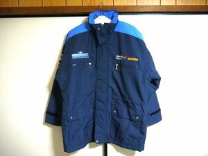 ▽♪ Benetton Formula 1 ベネトンフォーミュラー1 MILD SEVEN マイルドセブン ジャンパー ジップジャケット F1 紺 M