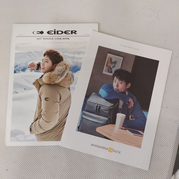 パク・ボゴムカタログ2点セット 2017 eider mandarina