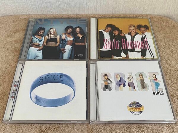 洋楽　CD アルバム「SPICE GIRLS」「N-TYCE」「SOLID HARMONIE」