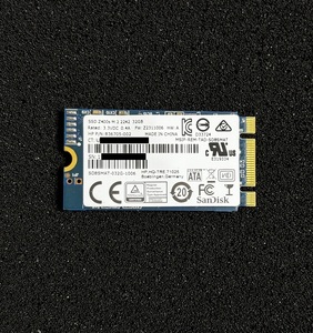((使用時間36～98時・5枚限定！)) SanDisk SSD Z400s 32GB SD8SMAT-032G-1006 NGFF M.2 2280