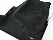 ＠美品 ディッキーズ Dickies ワーク ショーツd614 アメリカ古着 大きいサイズ 黒 ブラック USP_画像7