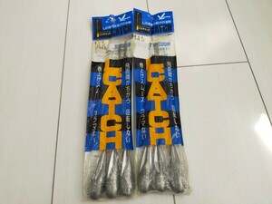 １円スタート！ フジワラ エルキャッチ 固定式 ムク ２５号 ６個 新品未使用保管品 投げ釣り 投釣り シロギス FUJIWARA