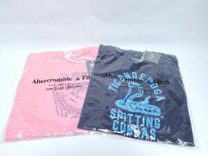 ２枚セット 未使用品 タグ付き アバクロ アバクロンビー&フィッチ Tシャツ メンズ L Abercrombie & Fitch 