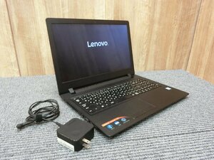 EGY009)Lenovo/ノートPC/ideapad 110-15ISK/core-i３-2.0GHz/メモリ4GB/SSD120GB/第６世代/フォーマット済み/