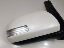 トヨタ エスティマ ACR50 純正ドアミラー 右 ウインカー付き 白 7ピン MURAKAMI　8406　「C-4」_画像2