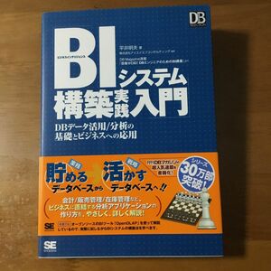 BIシステム構築実践入門 : DBデータ活用/分析の基礎とビジネスへの応用