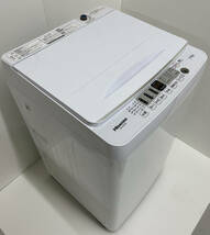 【使用期間2年弱】Hisense ハイセンス HW-E5504 全自動洗濯機 5.5kg ホワイト シングル 2021年製 幅540mm×奥行540mm×高さ880mm_画像3