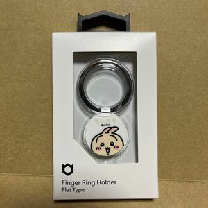 iFace Finger Ring Holder ちいかわ スマホリング 薄型 フラットタイプ うさぎ【新品未開封】