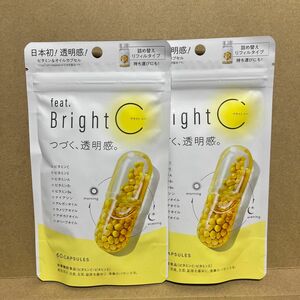 ネイチャーラボ feat. BrightC 詰め替え リフィルタイプ 60粒 × 2個【新品未開封】