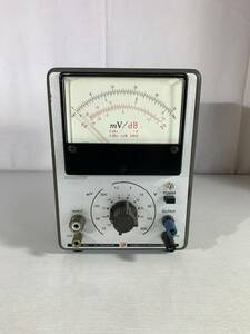 ★KIKUSUI 161E 菊水電子工業 真空管電圧計 AC VOLTMETER ボルトメーター 