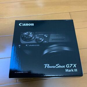 新品未使用品！Canon キャノン PowerShot パワーショット G7 X Mark III ブラック
