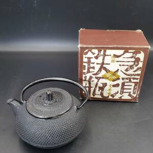 ★1円 スタート☆#9202 南部 急須 鉄瓶 鉄器 茶壷 茶器 煎茶道具 茶道具 昭和レトロ 工芸品 お茶 黒 ブラック 鉄製 アンティーク 