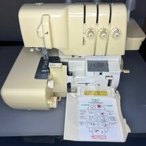 JUKI ジューキ BUNKA 3500 ベビーロック 衣縫人 1本針3本糸 ロックミシン 中古_画像8