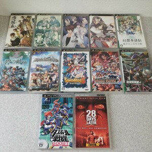 中古品★ PSP ソフト DVD まとめて 12本セット