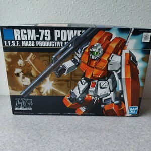 未使用品★機動戦士ガンダム HG RGM-79 POWERED GM E.F.S.F. MASS PRODUCTIVE MOBILE SUIT CUSTOM TYPE