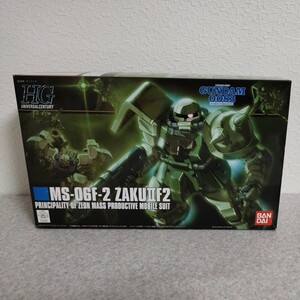 未使用品★BANDAI 機動戦士ガンダム HG MS-06F-2 ZAKU Ⅱ F2 PRINCIPALITY OF ZEON MASS PRODUCTIVE MOBILE SUIT