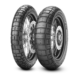 PIRELLI 2865100 SCORPION RALLY STR 110/80 R 19 M/C 59V M+S TL FRONT ブロックタイプON/OFFタイヤ ※前後セットではありません。 1本単位の販売となります。