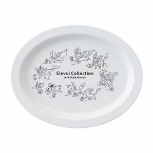 ポケモン メラミンプレート Eievui Collection イーブイコレクション プレート 皿 食器 白 ブラッキー エーフィ ニンフィア グレイシアの画像1