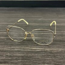 LANVIN ランバン メガネフレーム 眼鏡 1/10 12KGF TI-C 37-951 53□14-135 ヴィンテージ 度無し　031303w/T9（T）_画像1