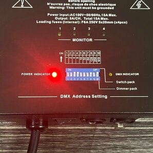 ELATION イレーション 小型調光ユニット DP-415 調光器 舞台照明 照明機材 031808w/T11（80）の画像7