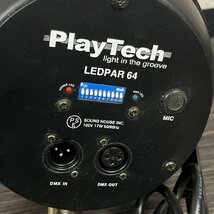 Play Tech プレイテック LEDPAR64 LEDパーライト スポットライト 8色 2015年製 スタジオ 舞台用器具 舞台照明 演出照明 032501w/T19（130）_画像10