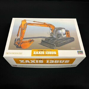 【未組立】 Hasegawa ハセガワ 日立建機 油圧ショベル ZAXIS 135US 1/35 プラモデル　032813w/T8（80）