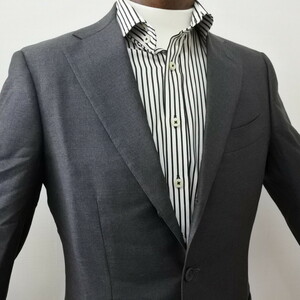 50lSHIPS× Loro Piana step return .3 button dark gray suit (44) regular price 97,900 jpy Ships 