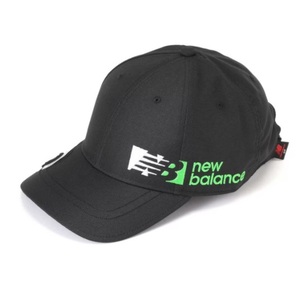 即決新品 New Balance GOLF マグネットマーカー付き キャップ ブラック フリーサイズ ニューバランス ゴルフ