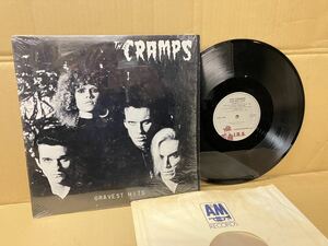 (^^♪　古い中古レコード 　the cramps / gravest hits クランプス