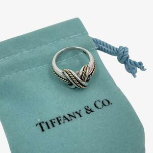 TIFFANY ティファニー シグネチャー リング 　925 　750 JT463