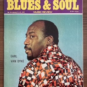 洋雑誌 BLUES & SOUL January 8-21, 1971 No.50 アイザック・ヘイズ キャロル・ウッズ ブッカー・T&ザ・MG's ほか の画像1