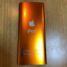 iPod nano 5世代 オレンジ Apple アップル デジタルオーディオプレーヤー 8GB A1320 中古 初期化済_画像2