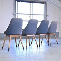 journal standard Furniture 9万「BOWERY CHAIR/バワリーチェア」4脚セット ダイニング リビング ビンテージスタイル モダン 店舗什器_画像2