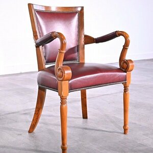  Spain made 29 ten thousand barosa baren ti arm chair a original leather chair dining mahogany material a-ru Novo -VAROSA VALENTI