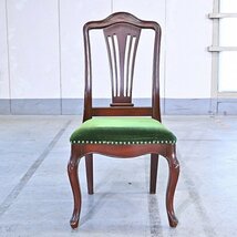 IDC大塚家具 東海家具「kent chair/ケントチェア」机 猫脚 椅子 クラシック ロココ ヨーロピアンスタイル _カリモク ドマーニ マルニ_画像3