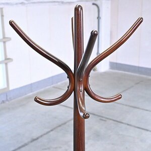 IDC large . furniture Akita woodworking 3 ten thousand coat hanger [45] paul (pole) stand beach material japanese furniture standard furniture Northern Europe style beech material antique style 