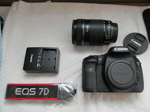 中古良品　キヤノン Canon EOS 7D＋EFS18-135mm IS