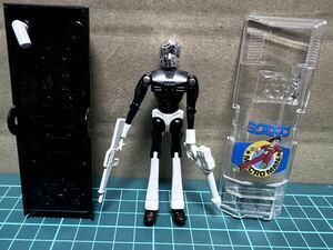 ミクロマン ダイアクロン　トランスフォーマー　タカラ 人形　ロボット　変身サイボーグ　ブラック　素体　武器付き