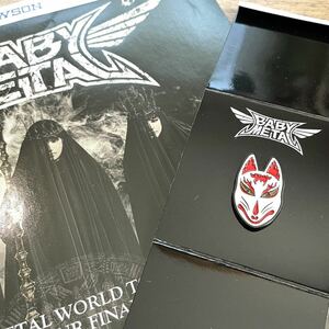 ミニポスターおまけ付き 新品未開封品 BABYMETAL ランダムピンズ ピンバッジ バッチ キツネ面 MOMOMETAL生誕祭 LEGEND-MM ベビーメタル 3