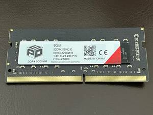 SPD SODIMM DDR4-3200MHz PC4-25600 8GB